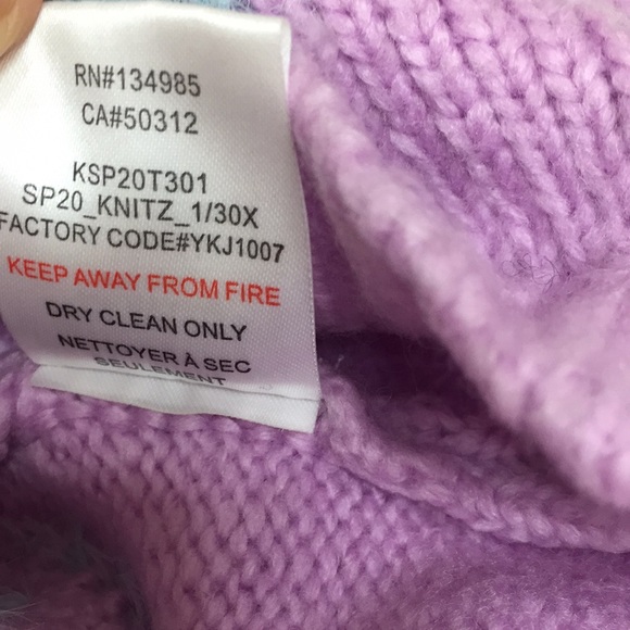 NWT For Love & Lemons Scarlet Puff Sleeve Sweater - Picture 14 of 14